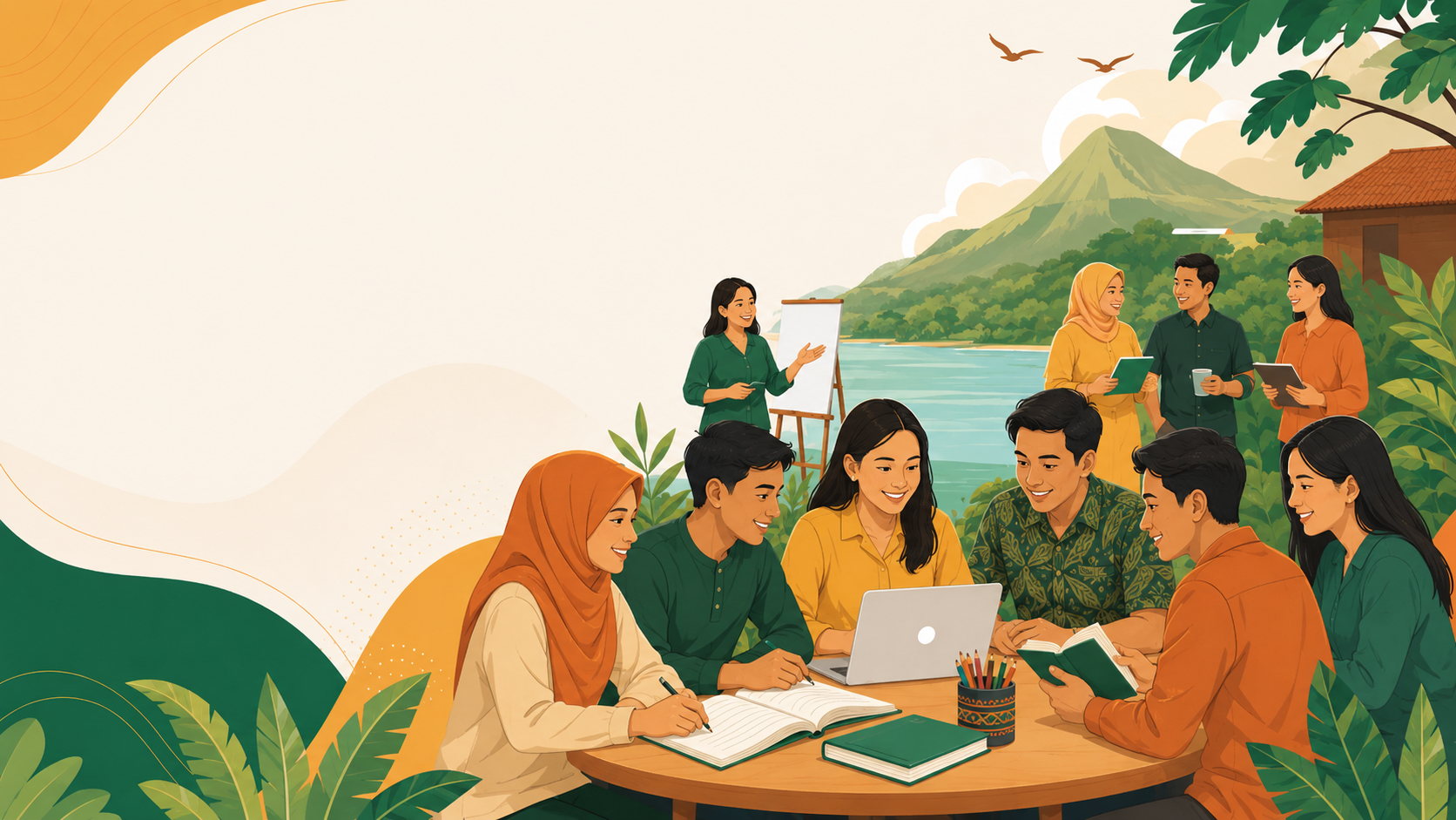 Aktivitas pembelajaran Tong Belajar